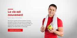 Machines D'Exercice Personnalisées - Modèle De Site Web Professionnel