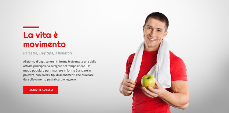 Macchine ginniche personalizzate Modello Joomla