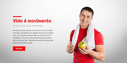 Baixe O Tema WordPress Para Máquinas De Exercício Personalizadas