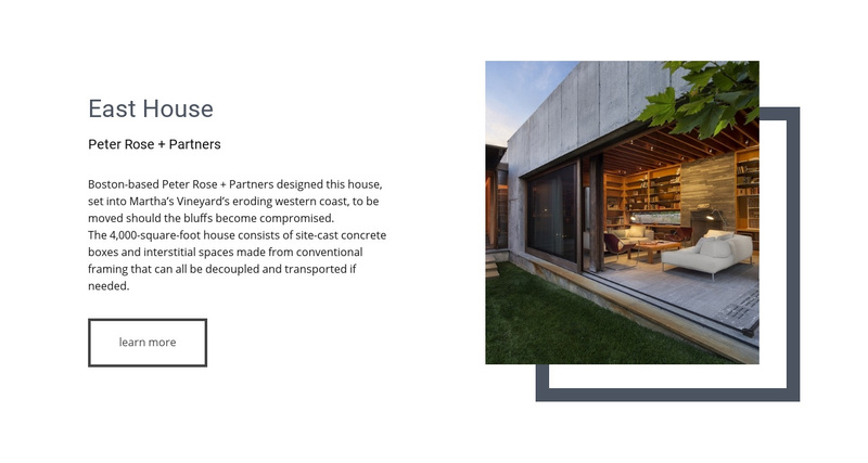 A perfect estate agent Squarespace Template Alternative