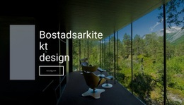 Ekologisk Arkitekt – WordPress-Temainspiration