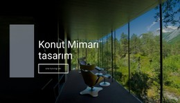 Ekolojik Mimar CSS ızgara Şablonu