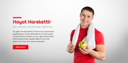 Özelleştirilmiş Egzersiz Makineleri Ücretsiz CSS Web Sitesi Şablonu