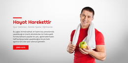 Özelleştirilmiş Egzersiz Makineleri - Profesyonel Web Sitesi Şablonu