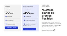 Nuestros Planes De Precios Flexibles