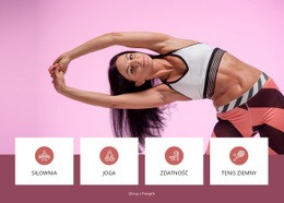 Siłownia I Fitness - Design HTML Page Online