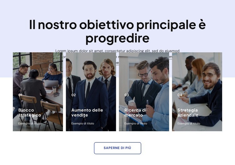Metti al sicuro il tuo futuro Modello