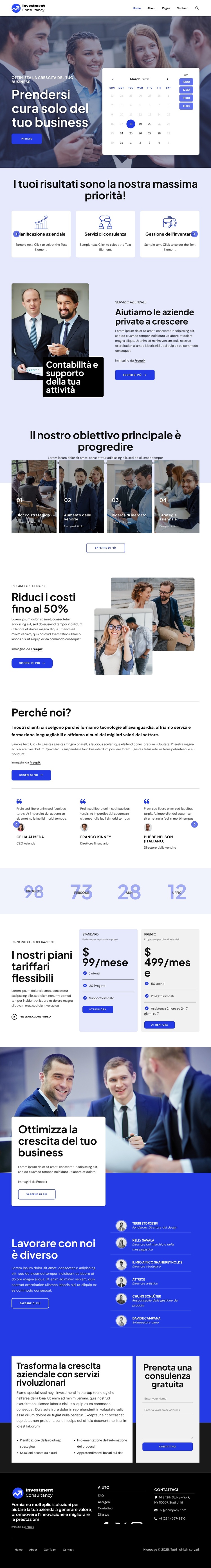 Gruppo di consulenza sugli investimenti Tema WordPress