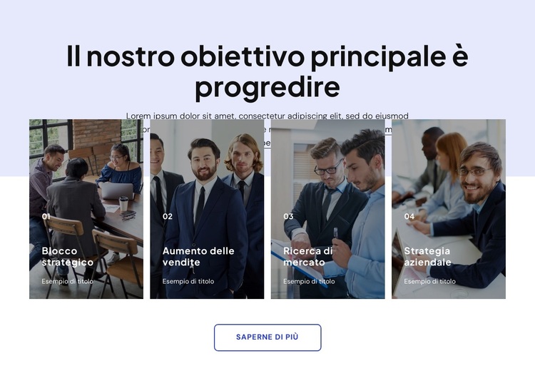 Metti al sicuro il tuo futuro Tema WordPress