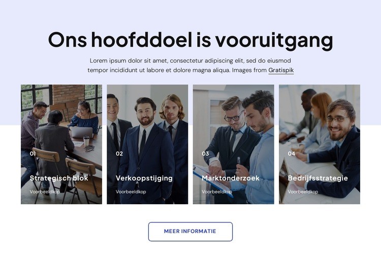 Zorg voor uw toekomst Sjabloon