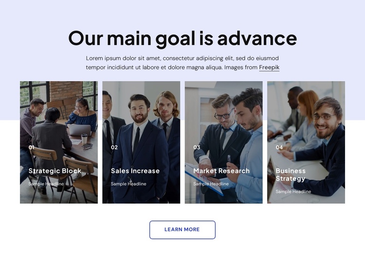 Secure your future One Page Template