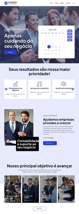 Grupo de consultoria de investimentos Modelos CSS