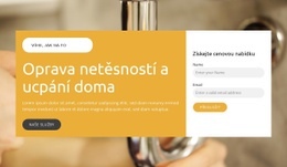 Domácí Instalatérské Opravy Šablona