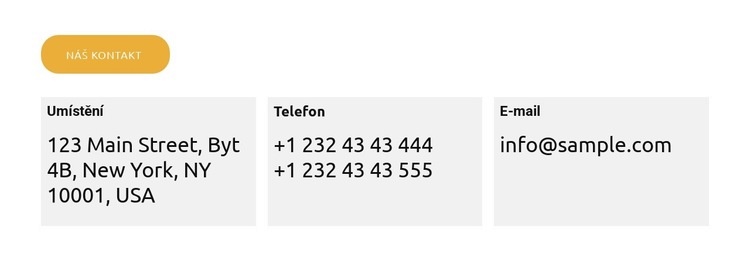 Řešení ucpaného odtoku Šablona webové stránky