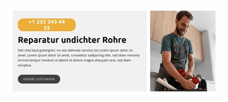 Küchenspüle reparieren Joomla Vorlage