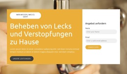 Sanitärreparatur Zu Hause