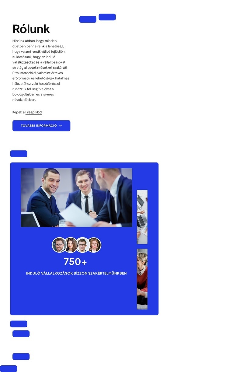 Bevált stratégiák a startup sikeréhez HTML Sablon