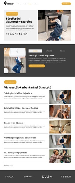 Szivárgás Észlelése És Javítása