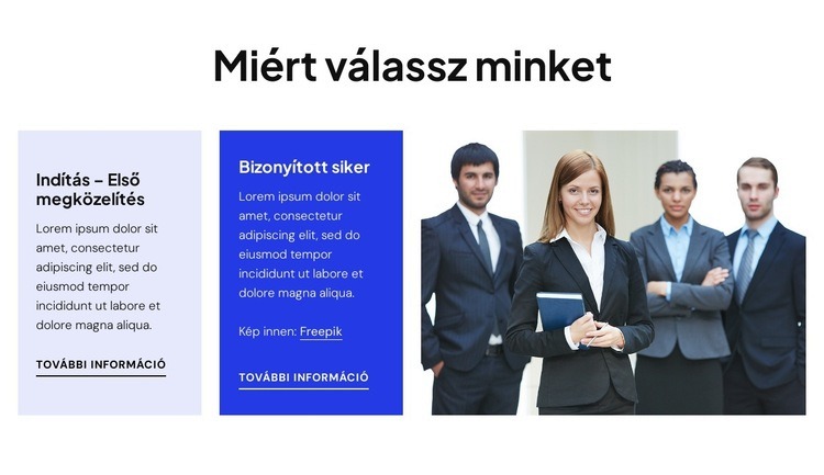 Megbízható pénzügyi partnere Sablon