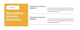 Riparazione Di Tubi Che Perdono