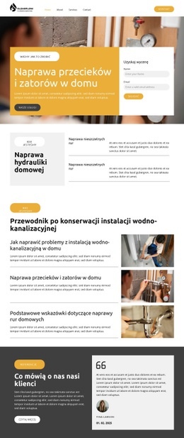 Naprawa domowej hydrauliki Projekty witryn internetowych