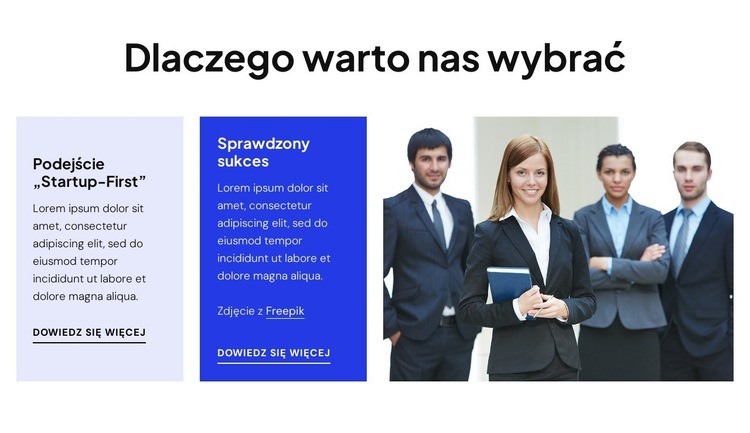 Twój zaufany partner finansowy Szablon