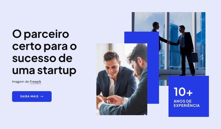 Consultoria de startups Modelo HTML