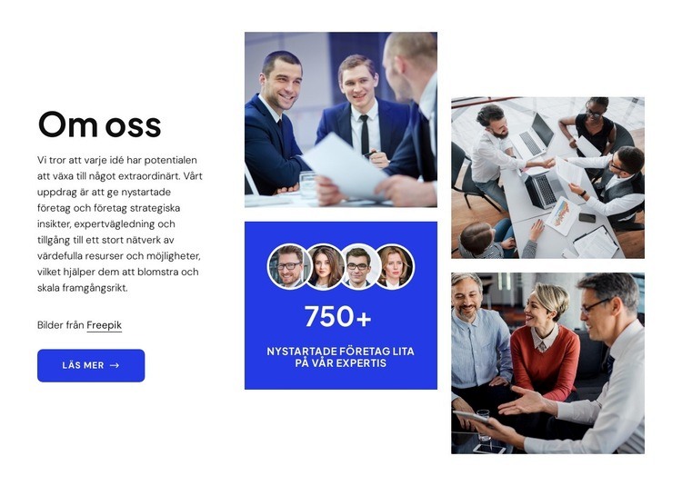 Beprövade strategier för uppstartsframgång HTML-mall