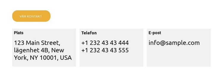 Tilltäppta avloppslösningar Mall