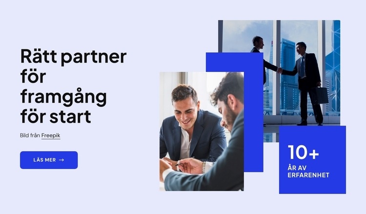 Konsultverksamhet vid start Webbplats mall