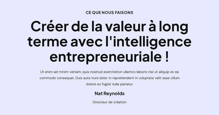 Nous sommes prêts à vous aider Modèle CSS