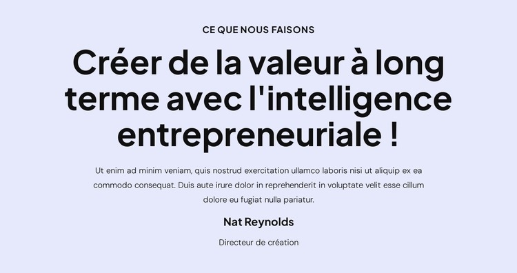 Nous sommes prêts à vous aider Modèle HTML5