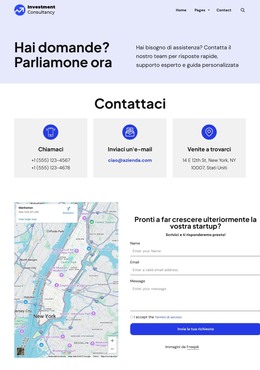 Contatta il nostro team per risposte rapide Modelli HTML