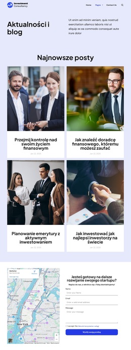 Aktualności i blog Motywy WordPress