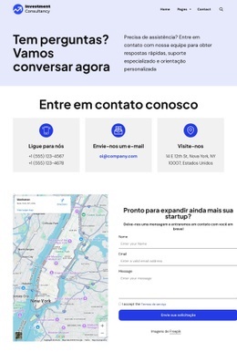 Entre Em Contato Com Nossa Equipe Para Obter Respostas Rápidas