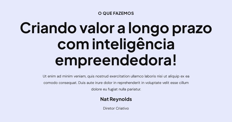 Estamos prontos para ajudar você Modelo HTML