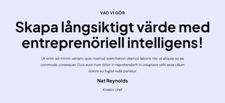 Vi är redo att hjälpa dig HTML-mall