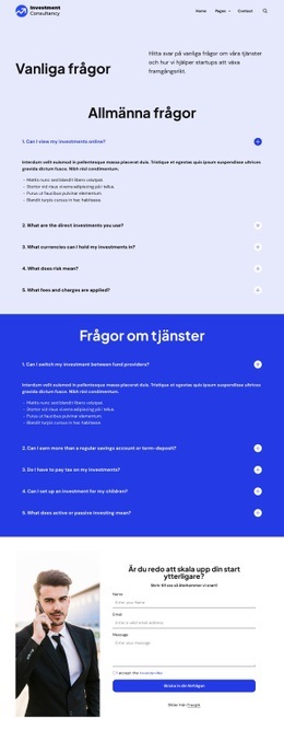Allmänna Frågor