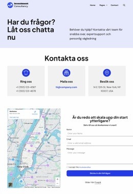 Kontakta Vårt Team För Snabba Svar