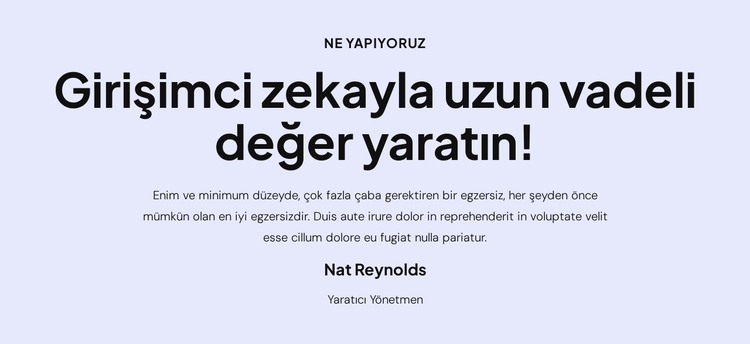 Size yardımcı olmaya hazırız HTML Şablonu