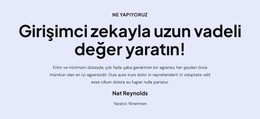 Size Yardımcı Olmaya Hazırız