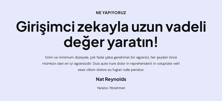 Size yardımcı olmaya hazırız Web Sitesi Şablonu