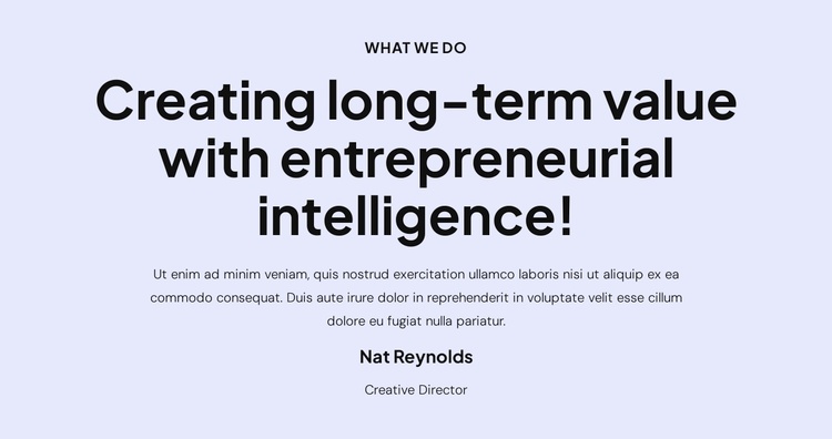 We are ready to help you Website Template