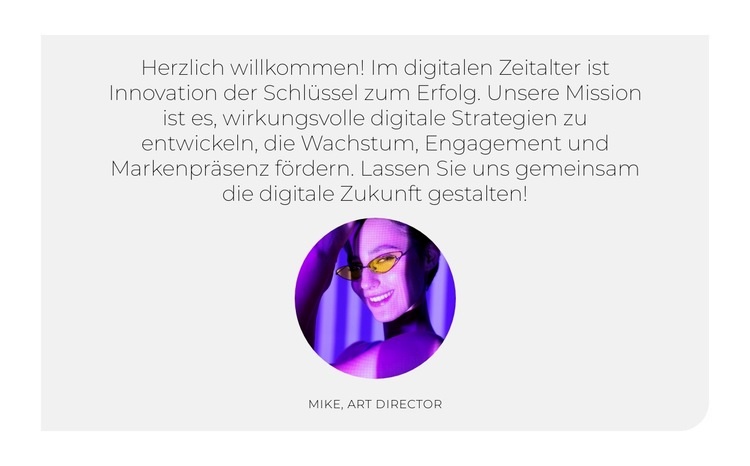 Digitaler Wachstums-Hub HTML5-Vorlage