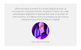 Página De Destino Multipropósito Para Centro De Crecimiento Digital