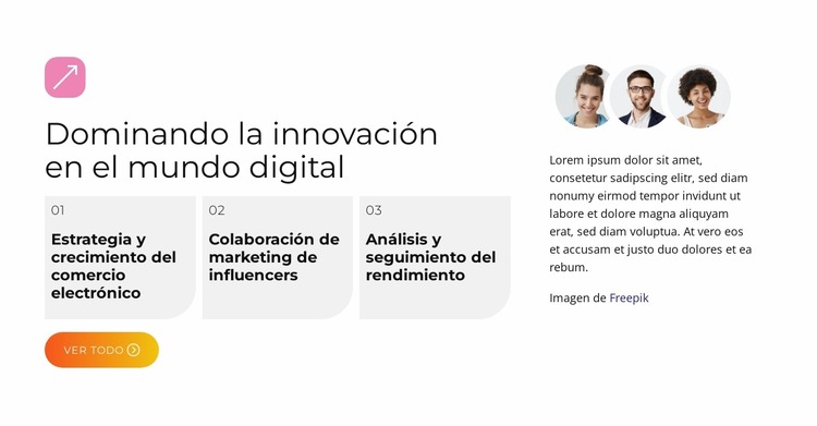 Creación de contenido Plantilla Joomla