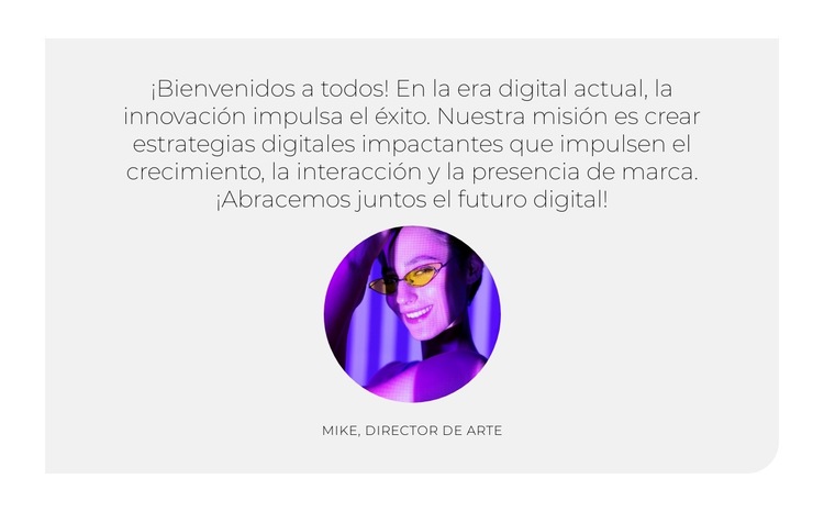 Centro de crecimiento digital Plantilla de sitio web