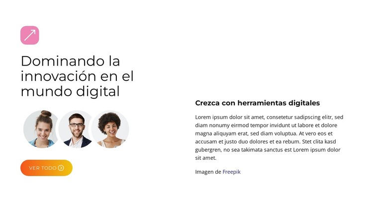 Soluciones BrandBoost Plantilla de sitio web