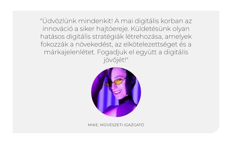 Digital Growth Hub Weboldal sablon