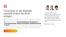 Inhoud Creëren Website Sjabloon